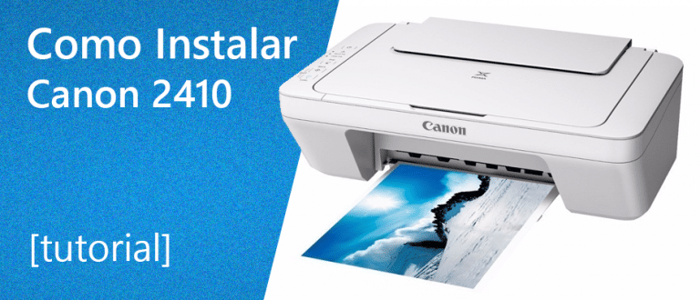 aplicativo para instalar impressora canon 2910