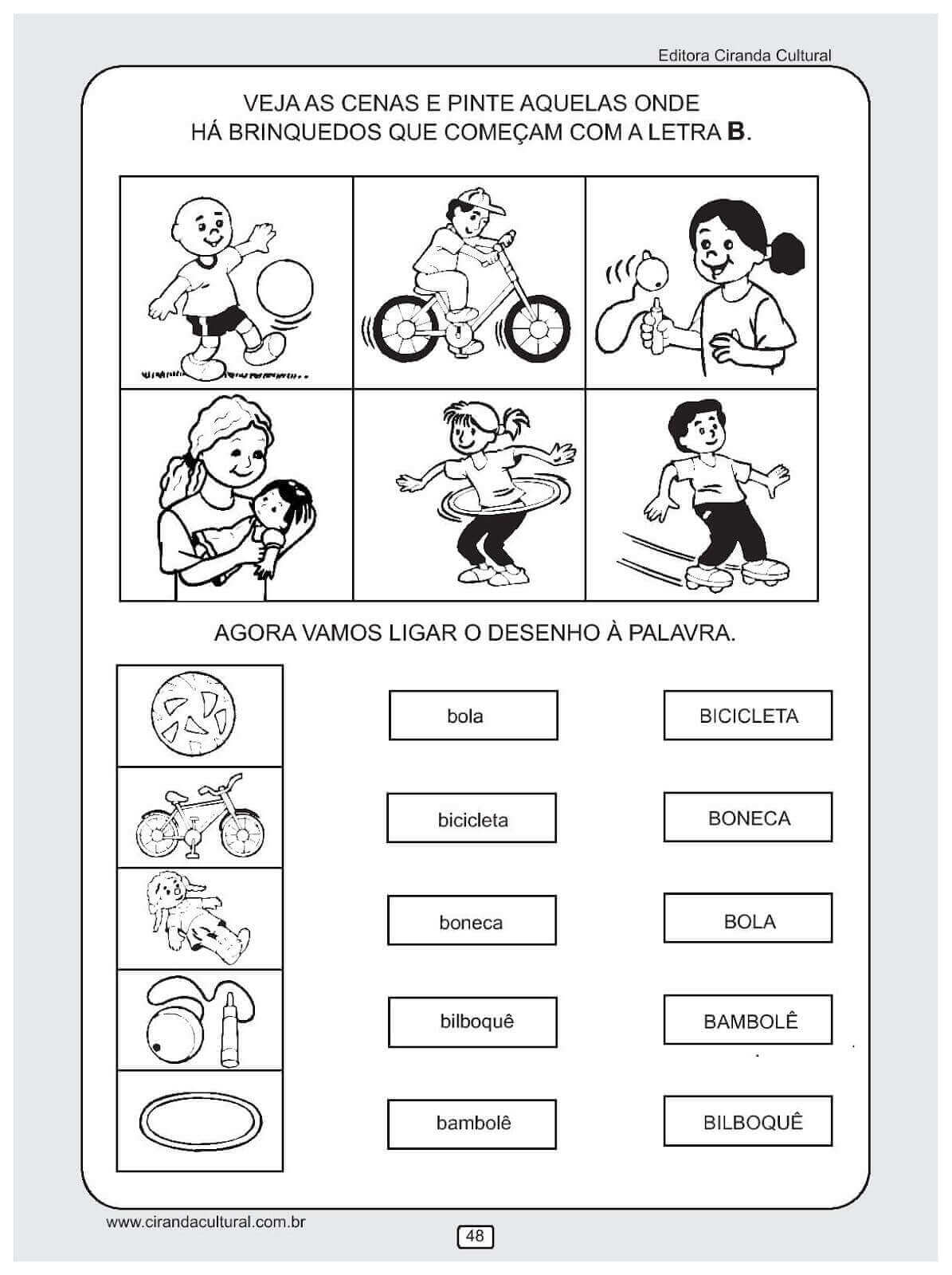 Atividades de Matemática 1º ano Fundamental para Imprimir - Brinquedos de  Papel