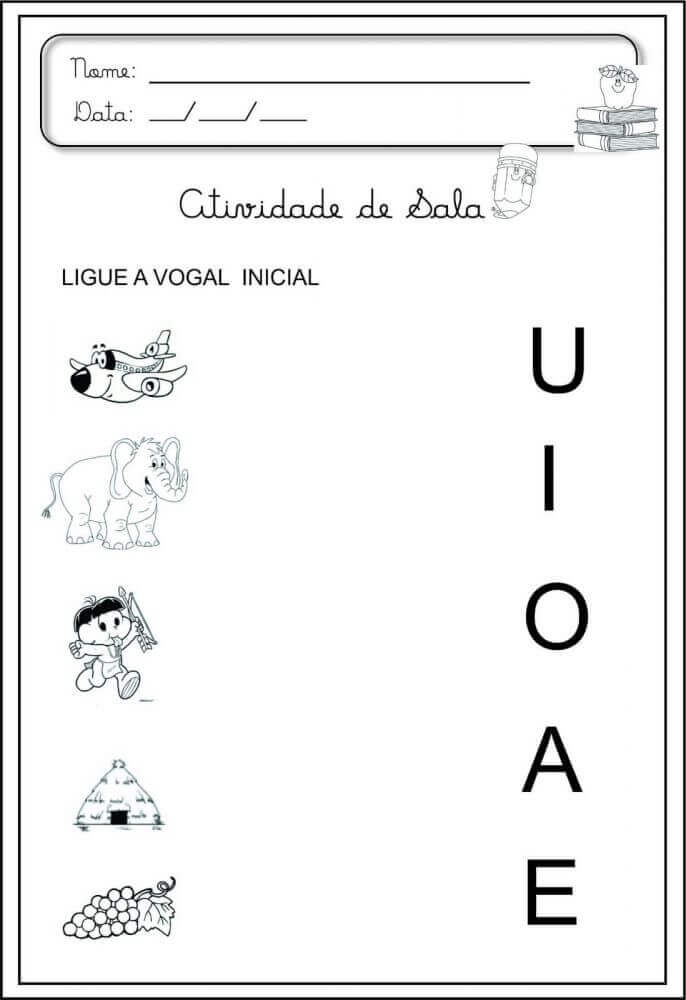 Pin em Atividades educativas de alfabetização