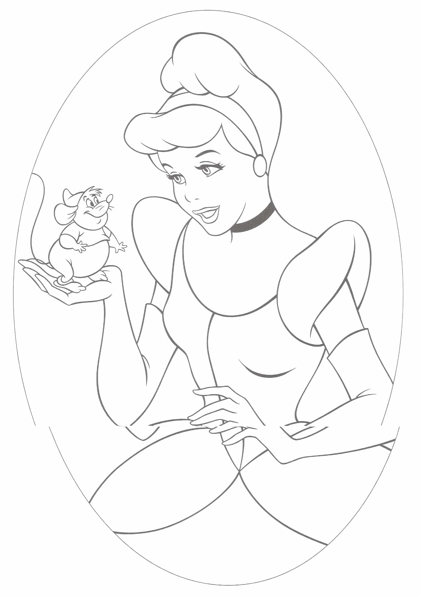 princesas para colorir 26 –  – Desenhos para Colorir