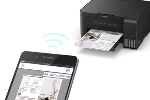  Baixe o aplicativo Epson iPrint para scanear por dispositivos móveis.