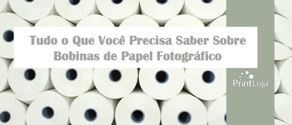 Rolo ou bonina de papel foto