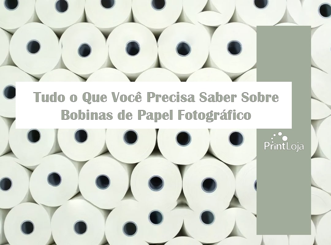 Rolo ou bonina de papel foto