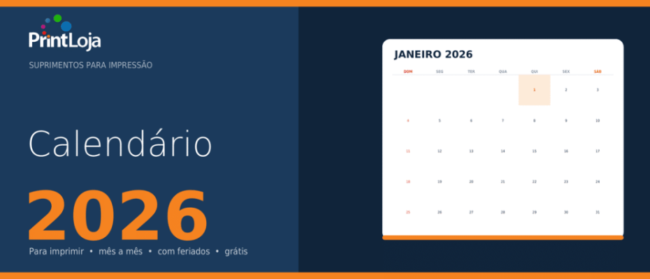 Calendário 2026