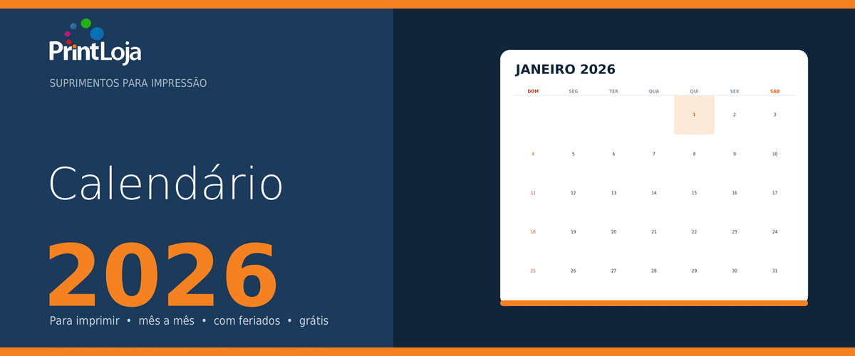 Calendário 2026