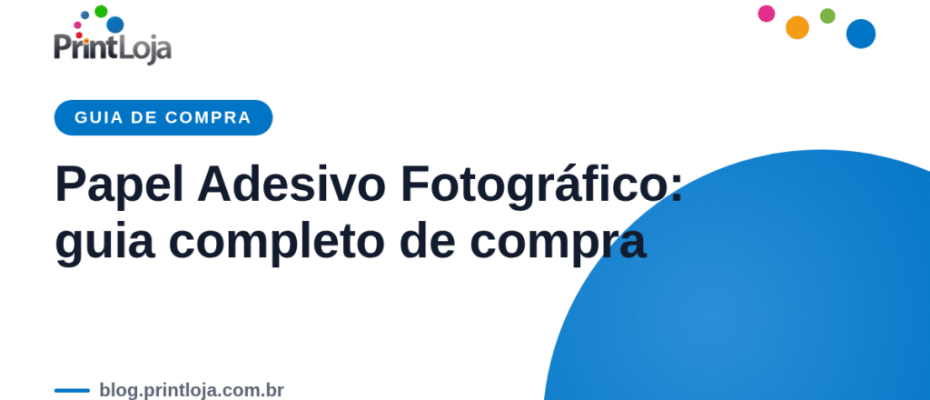 Papel adesivo fotográfico A4 glossy Masterprint — guia de compra Print Loja